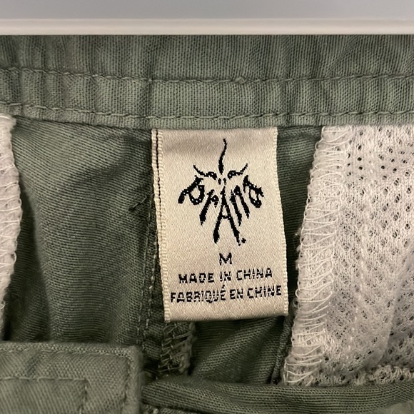 Vintage PRANA Women's Outdoor Drawstring Flat Front Capri Cargo Shorts P… - Picture 4 of 4